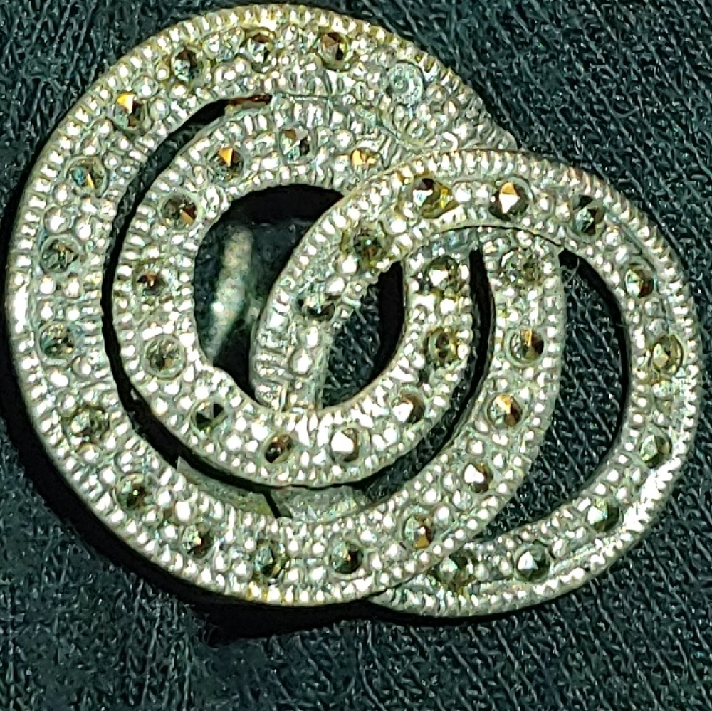Statement Vntg. marcasite ring